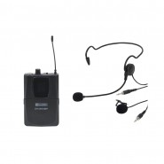 W Audio DM800 Beltpack c/w head & lapel microphone